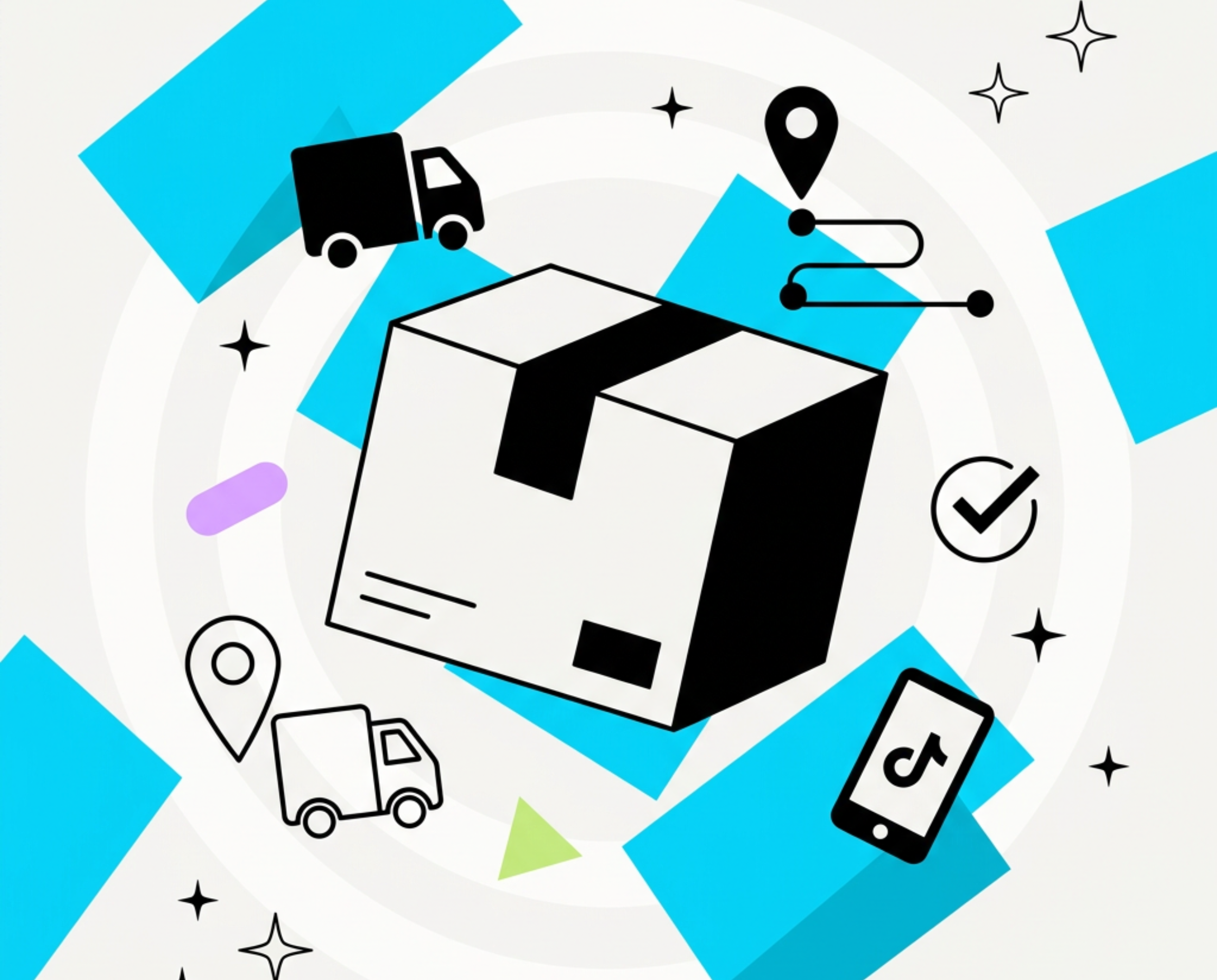 logística no tiktok shop envio e entrega de produtos