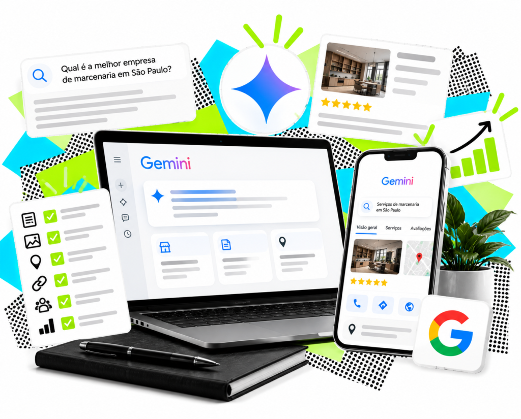 aparecer no gemini guia pratico empresas 2026 geo otimizacao ia google