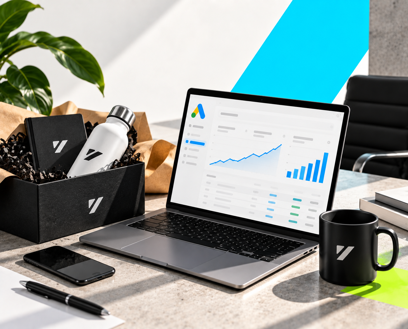 google ads brindes corporativos personalizados como estruturar campanhas leads b2b